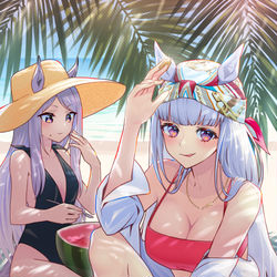 This is a pixiv picture whose title is 夏ウマ娘3.