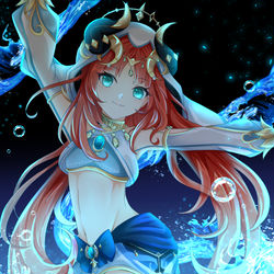 This is a pixiv picture whose title is Nilou.