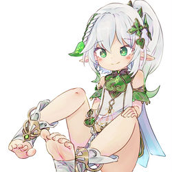 This is a pixiv picture whose title is 草神.