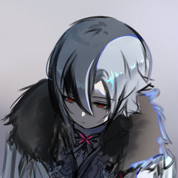 This is a pixiv picture whose title is 召使.