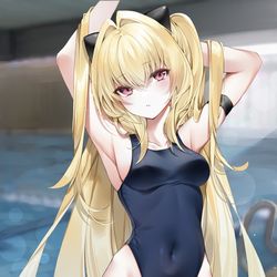 This is a pixiv picture whose title is 金色の闇.