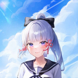 This is a pixiv picture whose title is Ayaka.