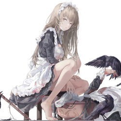 This is a pixiv picture whose title is メイド.