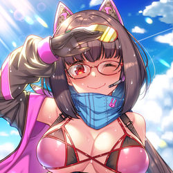 This is a pixiv picture whose title is さあマーちゃん？サバゲーやるよー!!🔫.