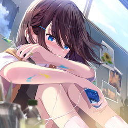 This is a pixiv picture whose title is 「エンドレスリピート」.