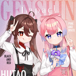 This is a pixiv picture whose title is Twins.