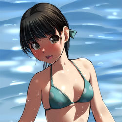 This is a pixiv picture whose title is 今日の一枚3323 (1:00+0:30+0:50).