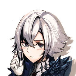 This is a pixiv picture whose title is 召使 <3.