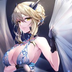 This is a pixiv picture whose title is アルトリアオルタランサー　ロイアルアイシングver.