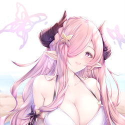 This is a pixiv picture whose title is (๑˃̵ᴗ˂̵)ナルメア姉さん.