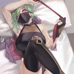 This is a pixiv picture whose title is 久岐忍.