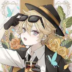 This is a pixiv picture whose title is Whisky.