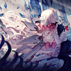 This is a pixiv picture whose title is You never had to do this..