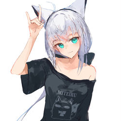 This is a pixiv picture whose title is 白上フブキ.