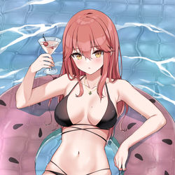 This is a pixiv picture whose title is Pool.