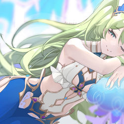 This is a pixiv picture whose title is 水蛇.