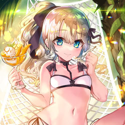 This is a pixiv picture whose title is 二人きりでバカンス…♥.
