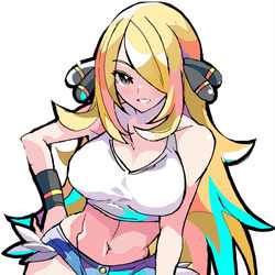 This is a pixiv picture whose title is シロナさん.