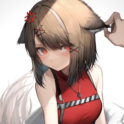 This is a pixiv picture whose title is カッター.