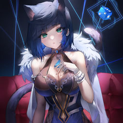 This is a pixiv picture whose title is 夜蘭.
