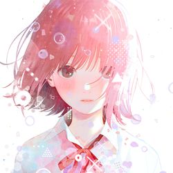 This is a pixiv picture whose title is ○△×.