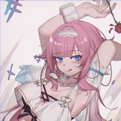 This is a pixiv picture whose title is 爱莉希雅 ୧⍢⃝୨.