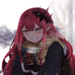 This is a pixiv picture whose title is 幼馴染トリ子.