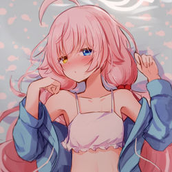 This is a pixiv picture whose title is 水着ホシノ.