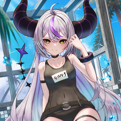 This is a pixiv picture whose title is 水着ラプラス2.
