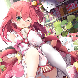 This is a pixiv picture whose title is さくら予報.