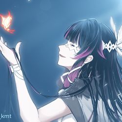 This is a pixiv picture whose title is 少女.