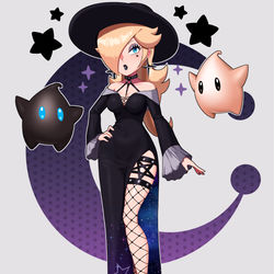This is a pixiv picture whose title is Gothic Rosalina.