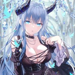 This is a pixiv picture whose title is 恶魔小姐姐.