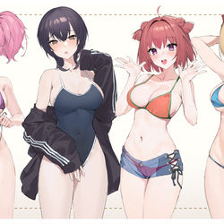 This is a pixiv picture whose title is ゆるゆり.