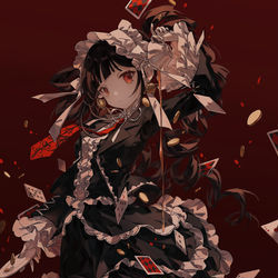 This is a pixiv picture whose title is ♦️.