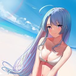 This is a pixiv picture whose title is 水着ヘレナ.