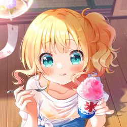 This is a pixiv picture whose title is シャロちゃん誕生日おめでとう！.