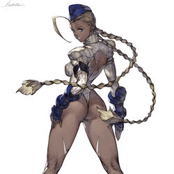 This is a pixiv picture whose title is 今すぐ尻を描きたい.