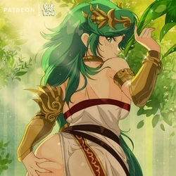 This is a pixiv picture whose title is [RETRO] Lady Palutena.
