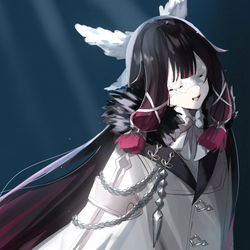 This is a pixiv picture whose title is 少女.