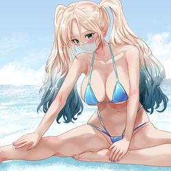 This is a pixiv picture whose title is OC Girl.