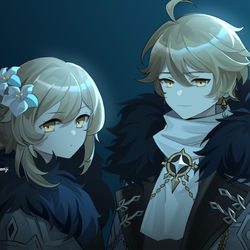 This is a pixiv picture whose title is 愚人众执行官-爷.