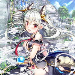 This is a pixiv picture whose title is きゃあ！？☆.
