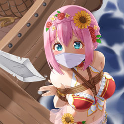 This is a pixiv picture whose title is 水着ユイちゃん.