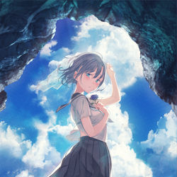 This is a pixiv picture whose title is アスター.