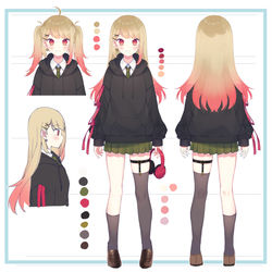 This is a pixiv picture whose title is 【お仕事】VTuber陽茜りゆちゃん.