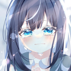This is a pixiv picture whose title is やだ…….