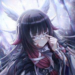 This is a pixiv picture whose title is The damselette.