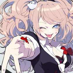 This is a pixiv picture whose title is ギャルピース.