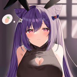 This is a pixiv picture whose title is 刻晴.